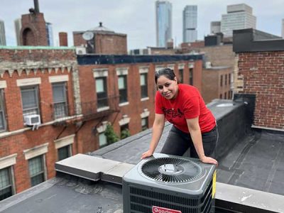 Commercial AC Unit Installation